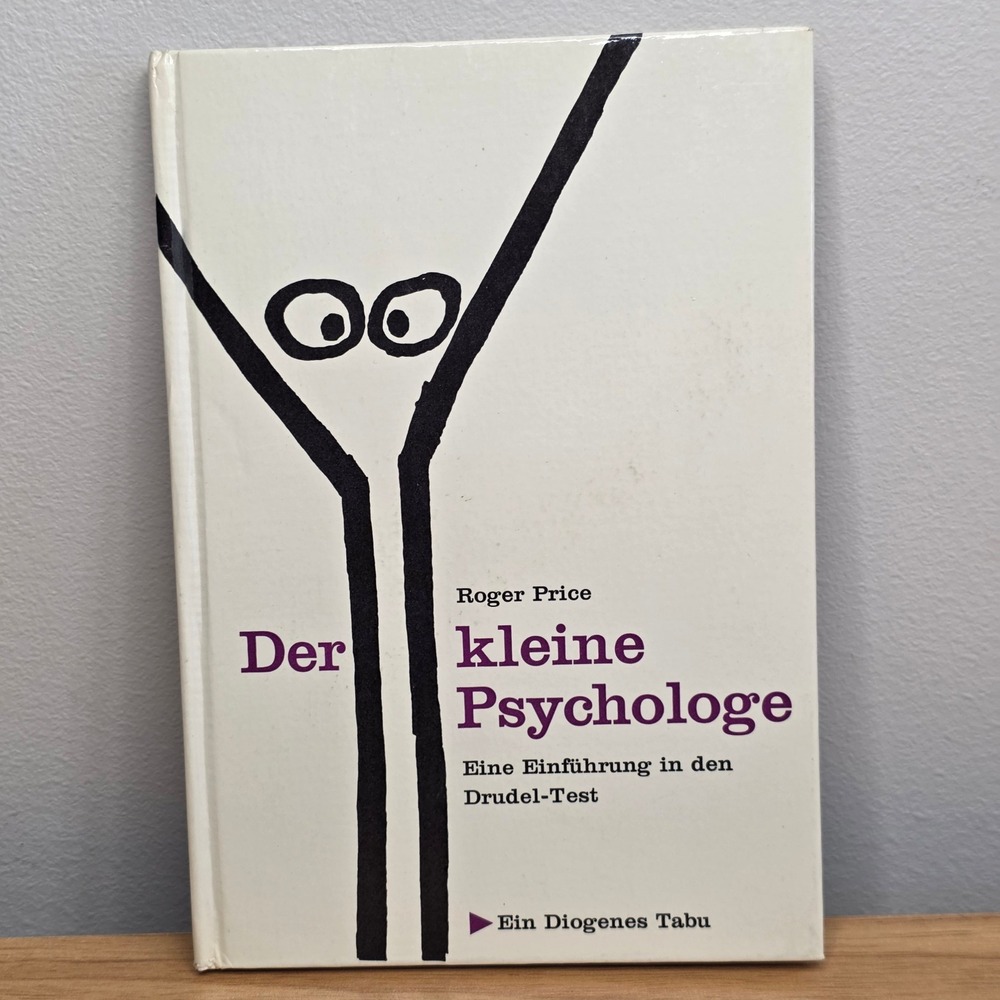 Der Kleine Psychologe Roger Price German Edition Book Drudel Test 1955‎